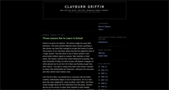 Desktop Screenshot of blog.clayburn-griffin.com